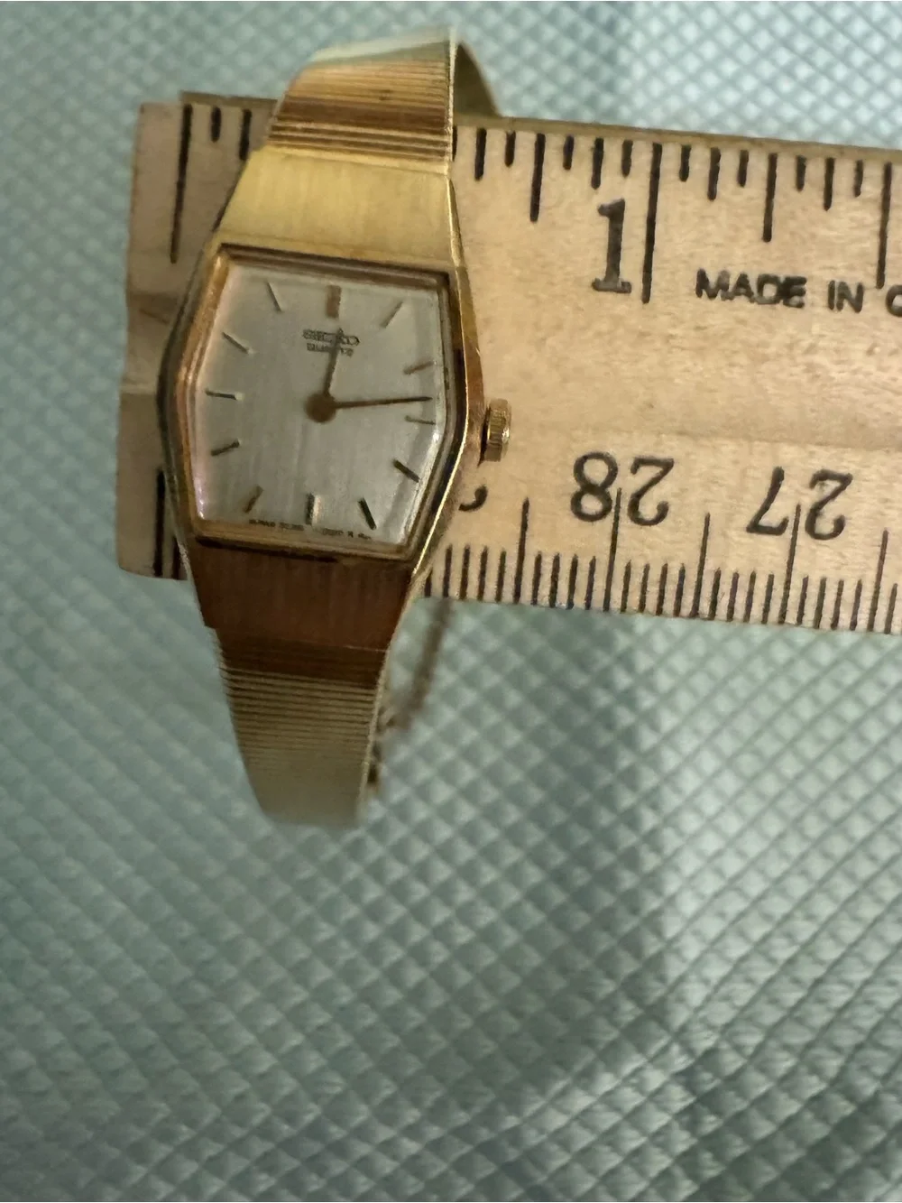 Seiko Gold and Silver Women's Quartz Watch